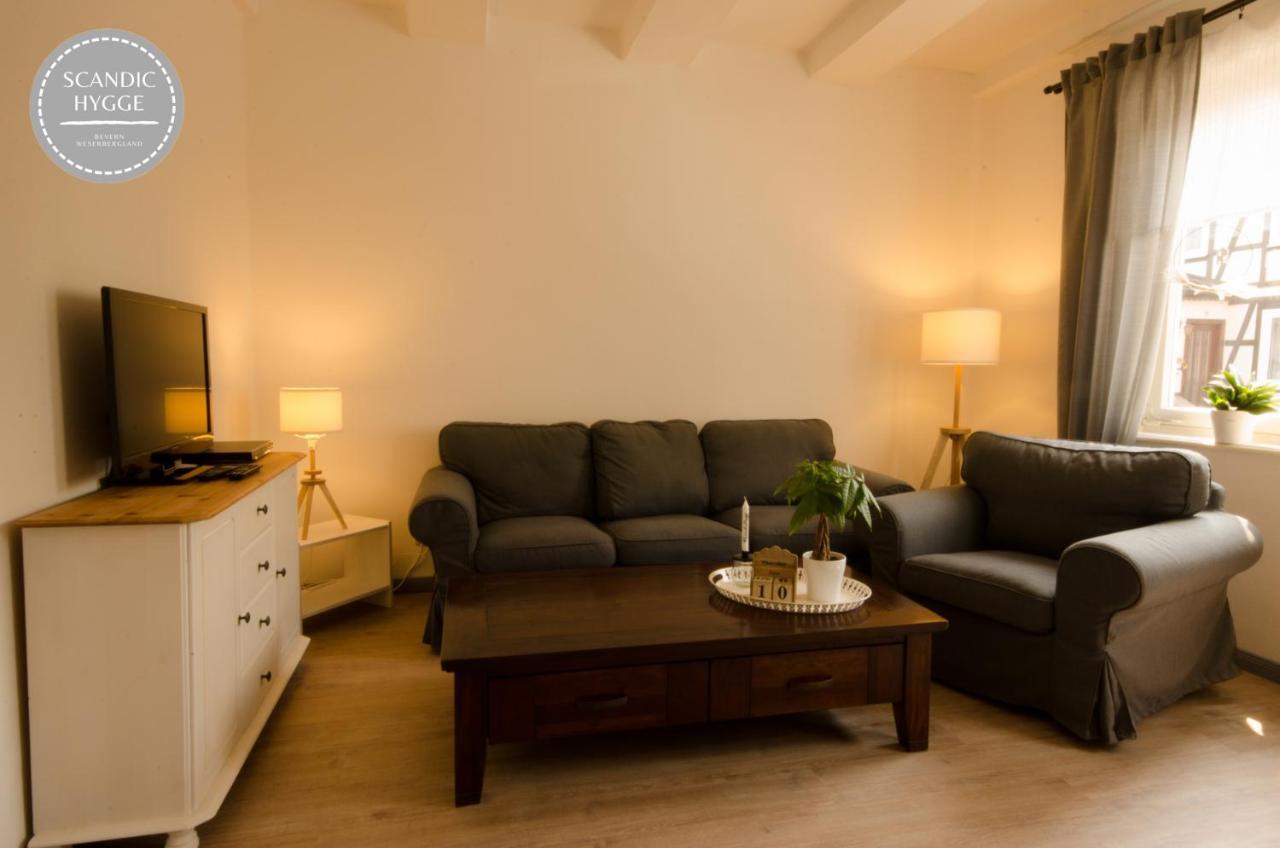 Ferienwohnung Scandic Hygge Bevern Im Weserbergland Exteriér fotografie